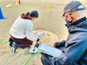 「飛行後点検」8項目の目視緩衝点検を実施します