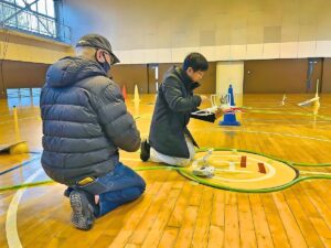 「飛行前点検」「飛行システム点検」