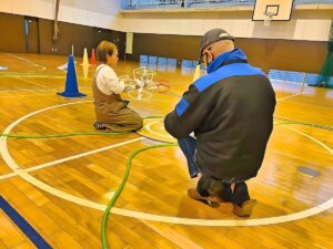 「飛行後点検」前点検同様8項目の点検を実施