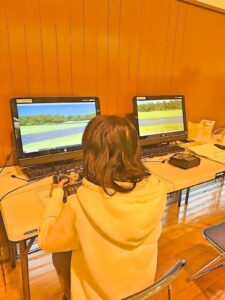 「フライトシュミレーター」基本操舵を学習します