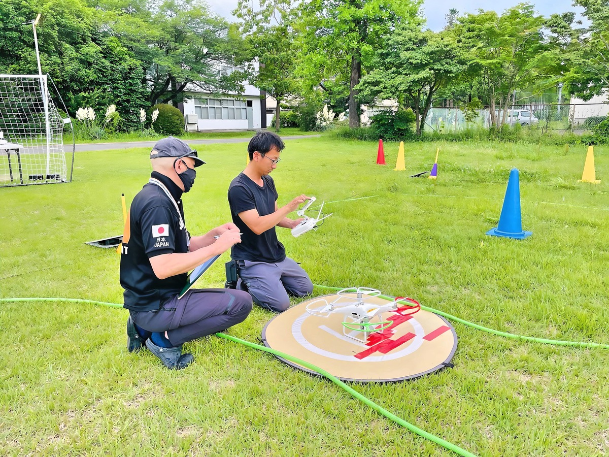 「飛行前点検・パラメーター」システム及びチェック