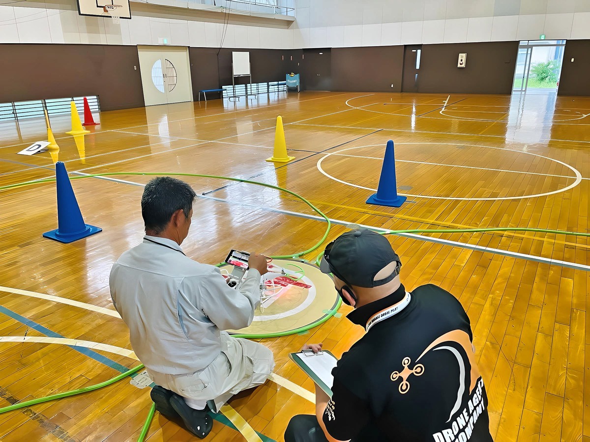 「飛行前点検・パラメーター」システム確認です