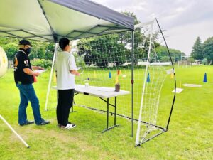 「四操舵・カメラ確認」舵とモニターチェック