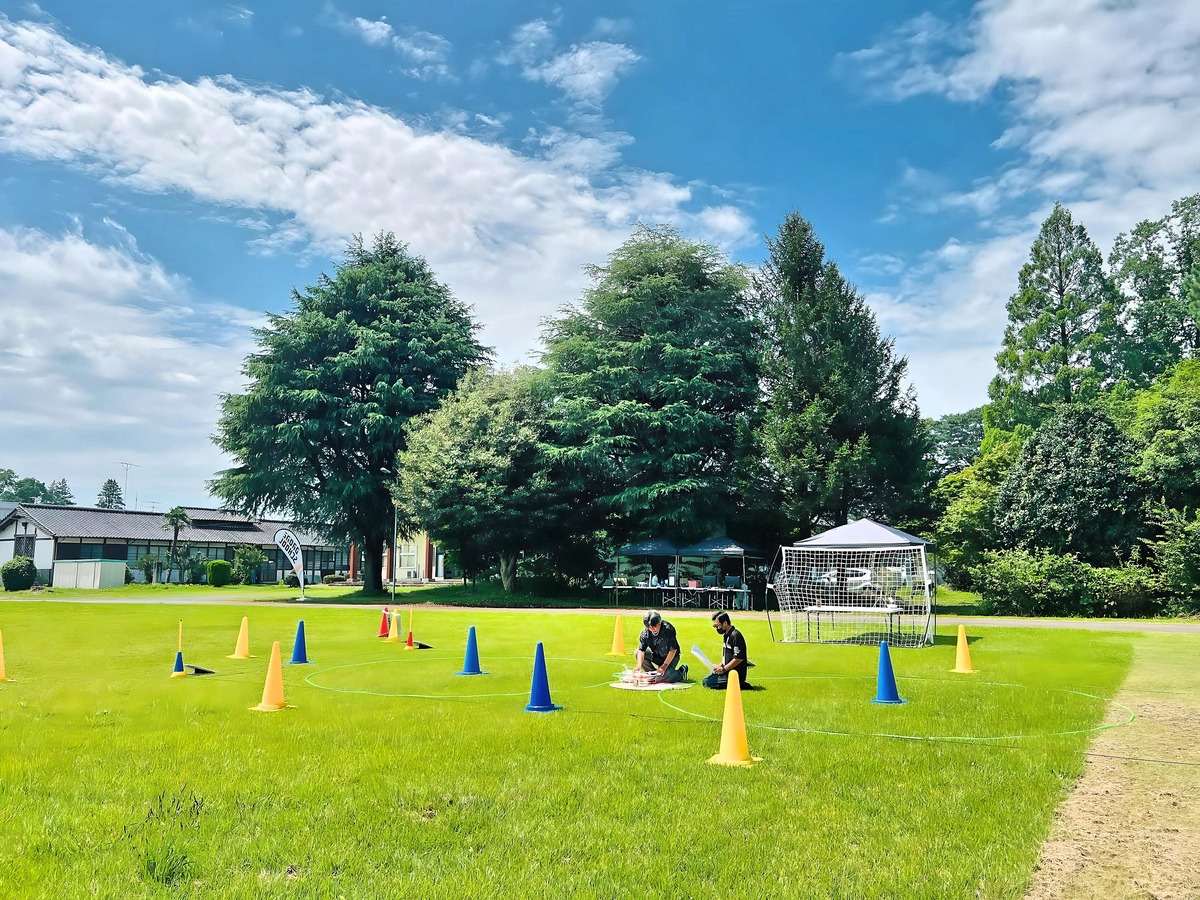 本格的な夏が始まりました。人にもドローンにも厳しい環境です