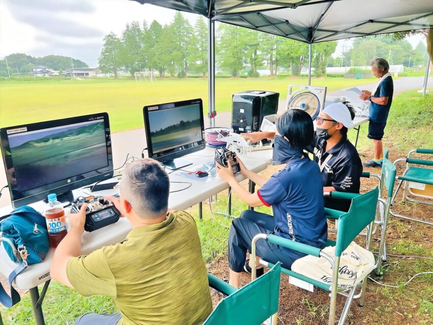 各自各カテゴリーを重複訓練。初日はシュミレーター