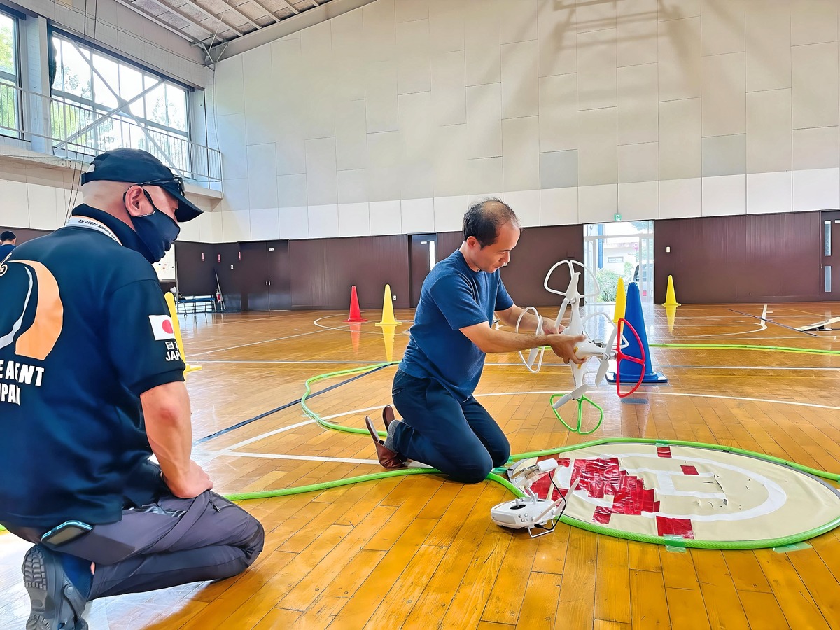 「飛行後点検」8大項目を目視、緩衝確認します