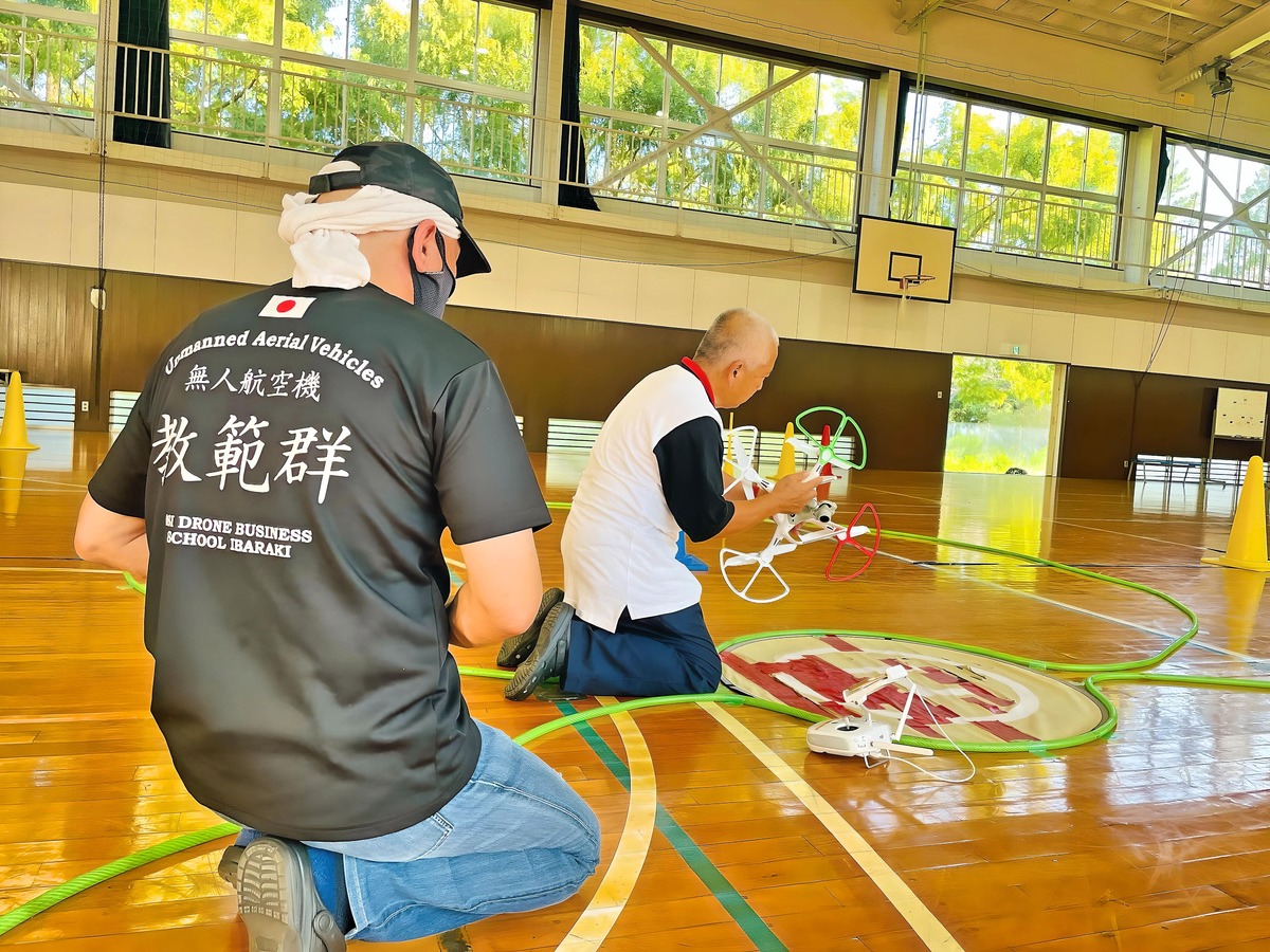 「飛行後点検」8大項目目視緩衝確認を実施