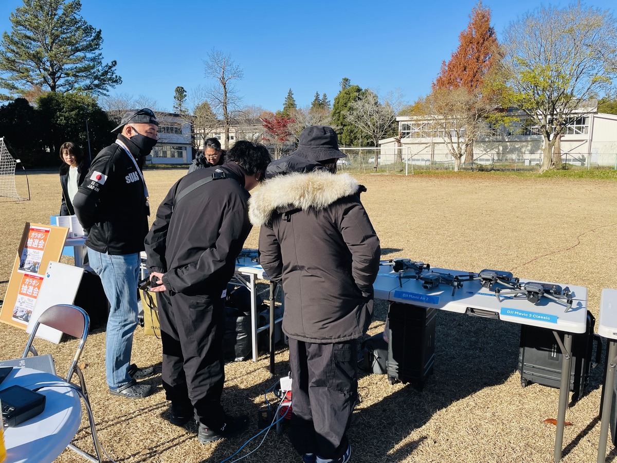 購入予定の民生機を飛行テスト。買う前に飛行テストは特異です