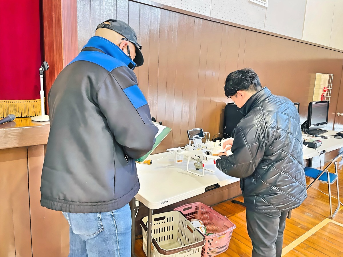 「飛行前点検」16大項目に及ぶ目視緩衝点検